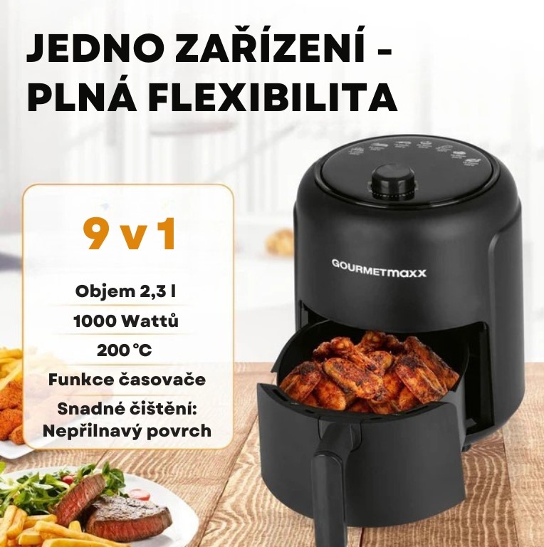 GourmetMaxx Horkovzdušná fritéza 12251 (2)